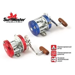 Мультипликаторная катушка Surf Master Libra LI 40 L